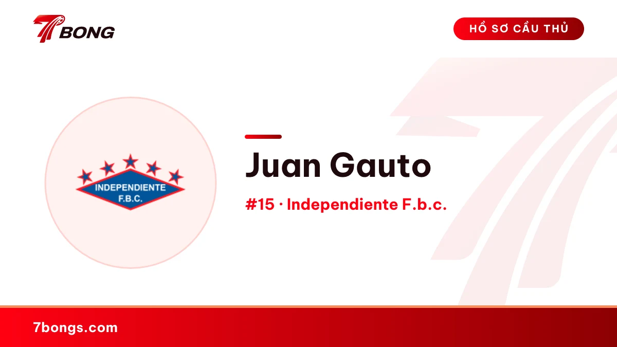 Juan Gauto — Independiente F.b.c.