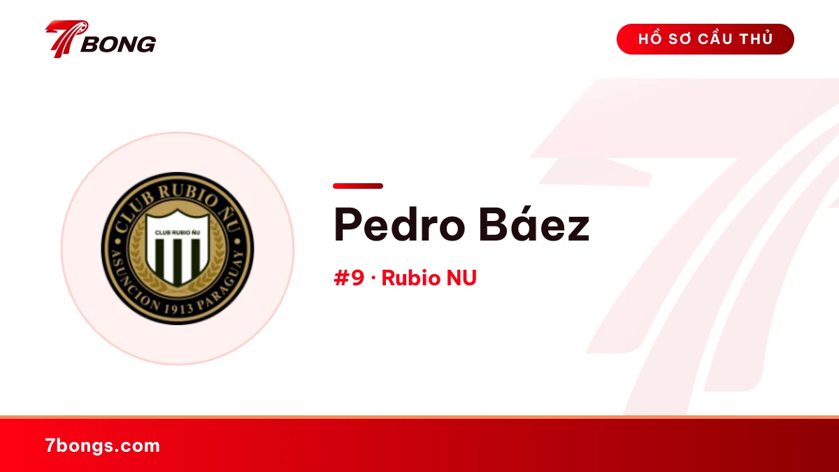 Pedro Báez — Rubio NU