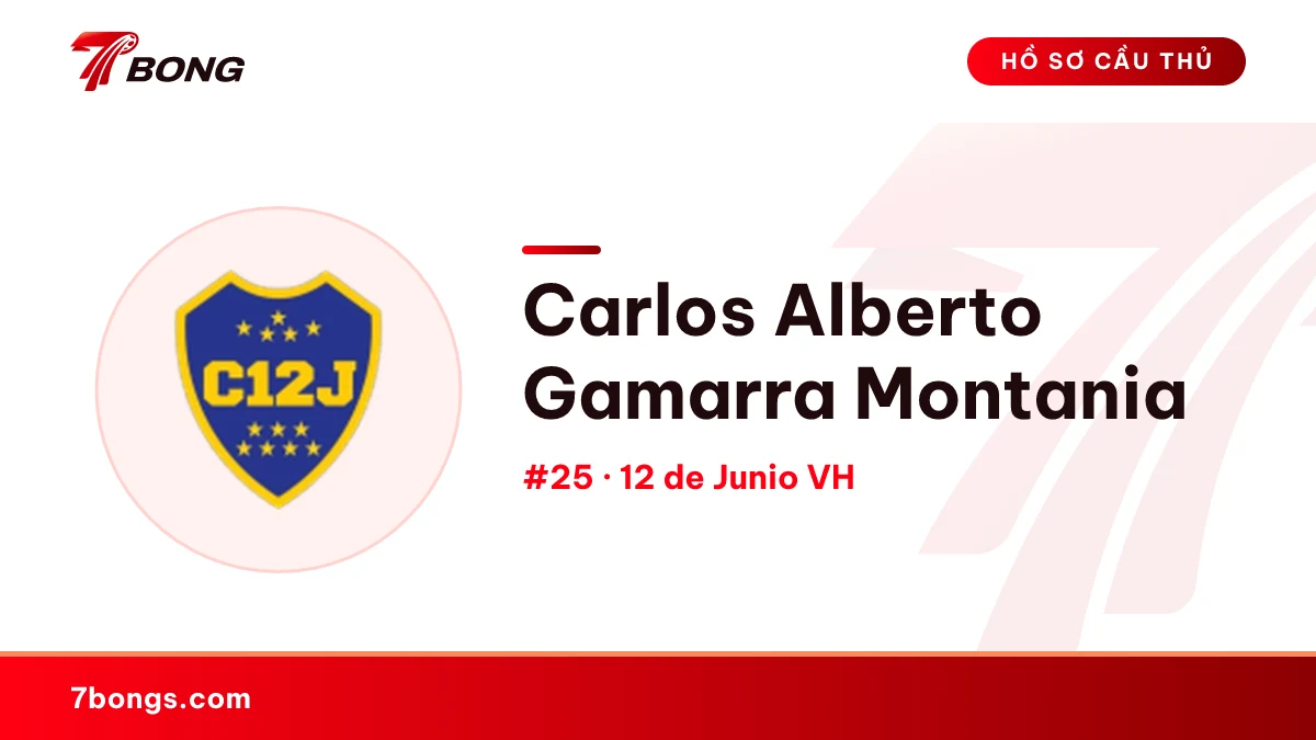Carlos Alberto Gamarra Montania — 12 de Junio VH
