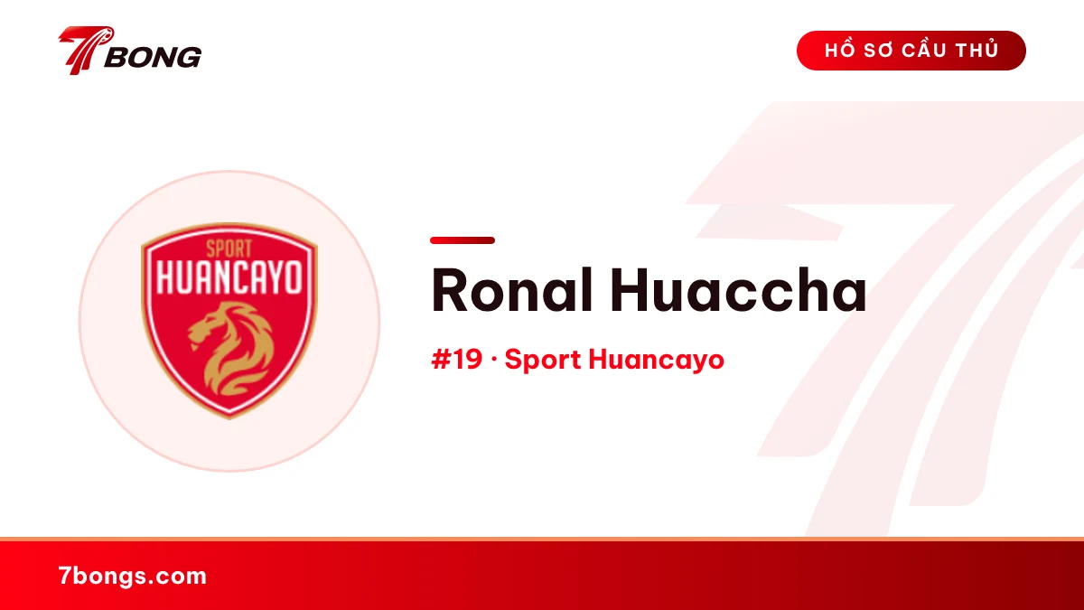 Ronal Huaccha — Sport Huancayo