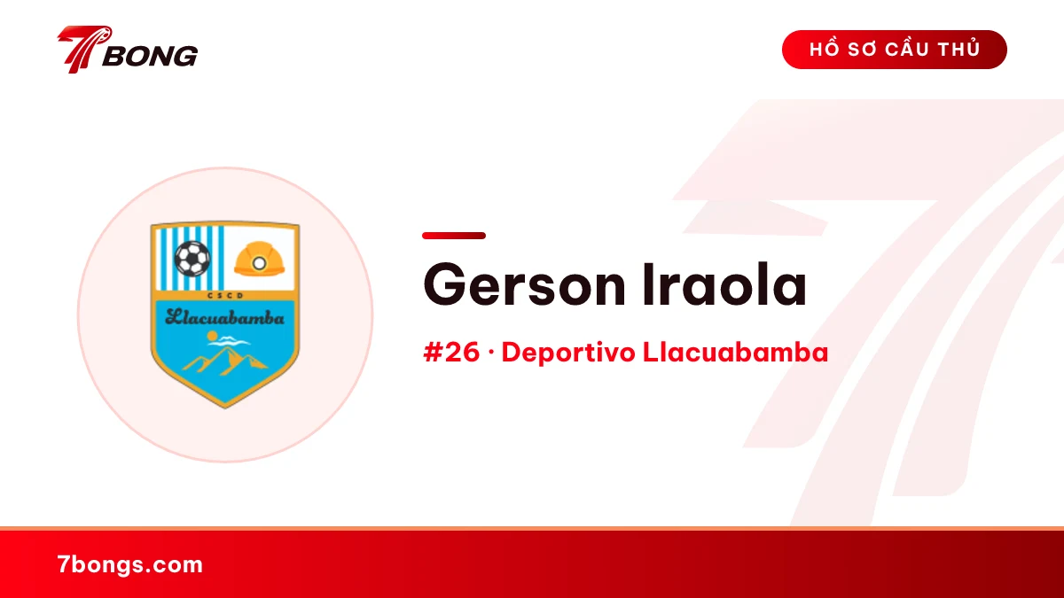 Gerson Iraola — Deportivo Llacuabamba