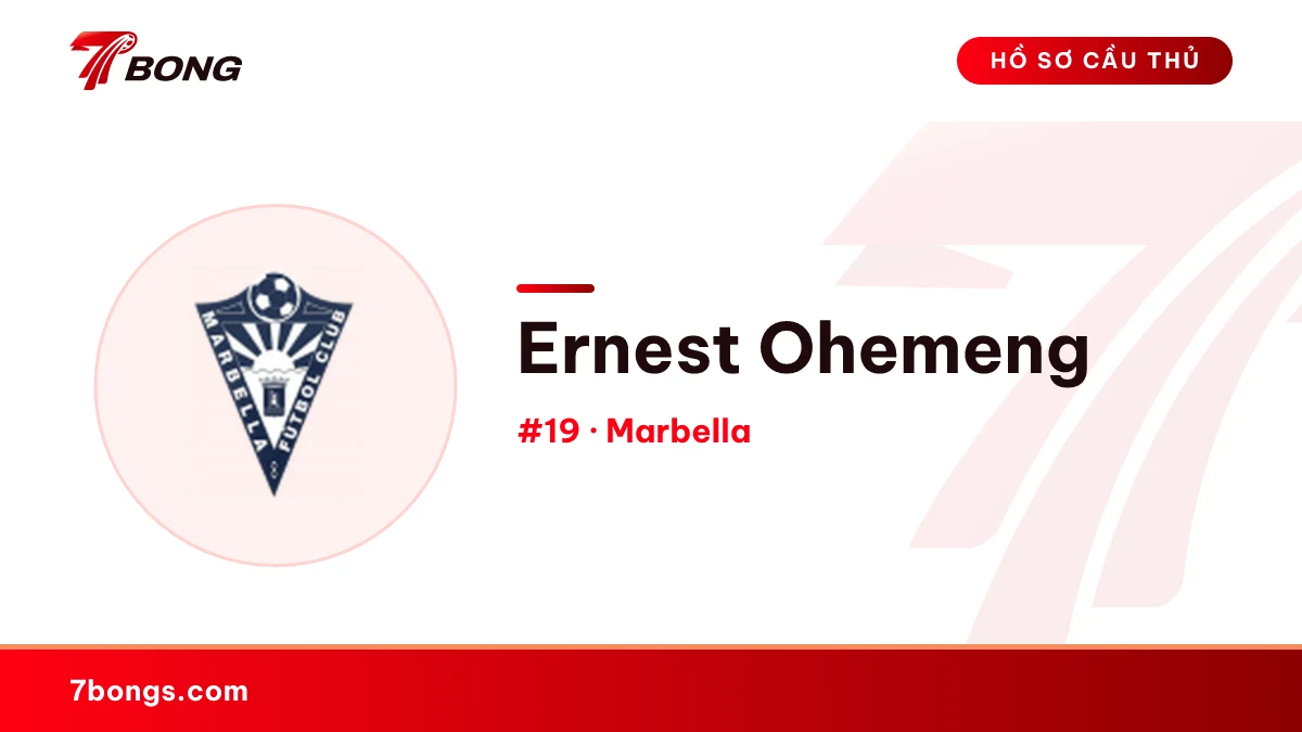 Ernest Ohemeng — Marbella