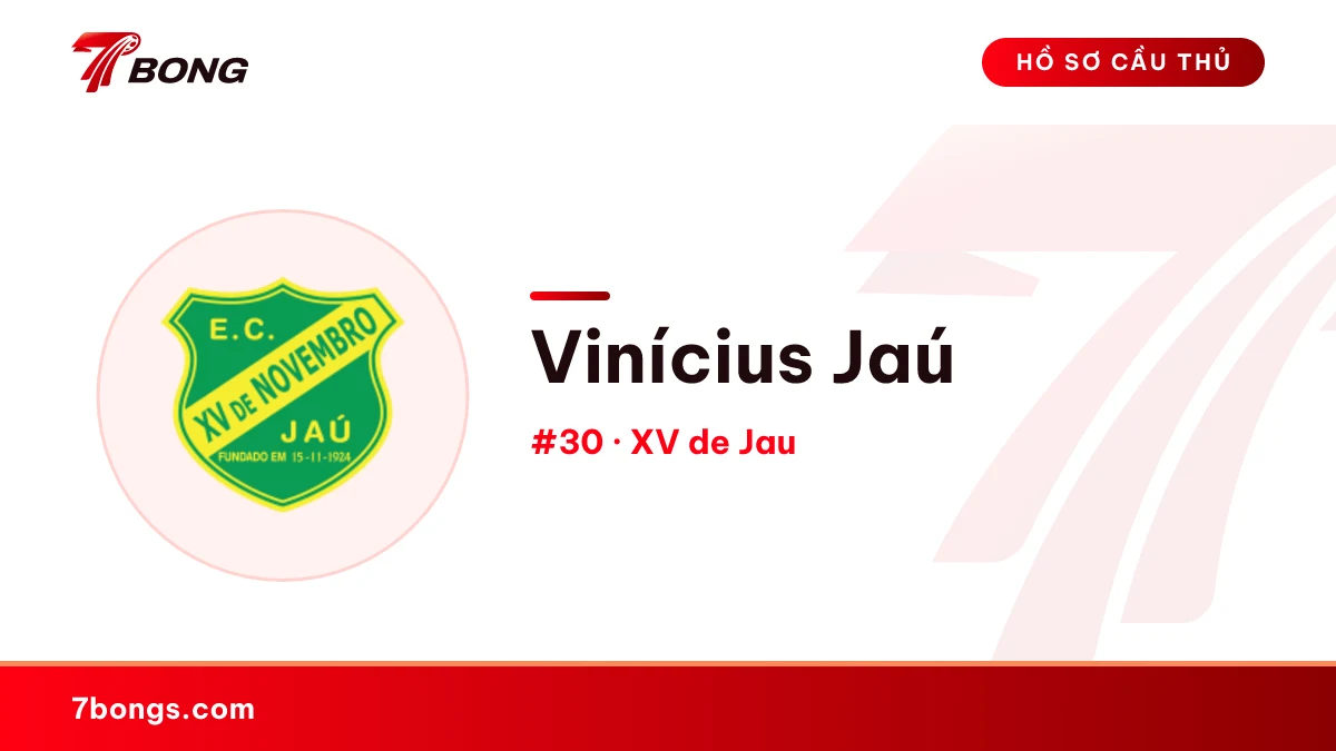 Vinícius Jaú — XV de Jau