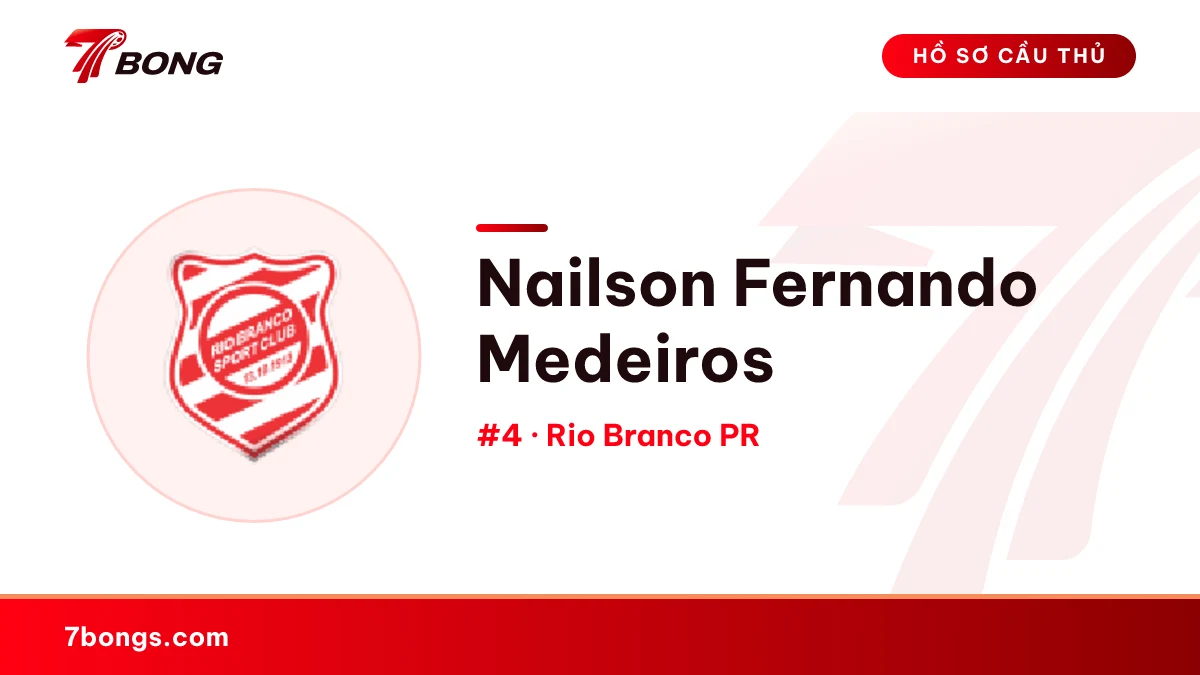 Nailson Fernando Medeiros — Rio Branco PR