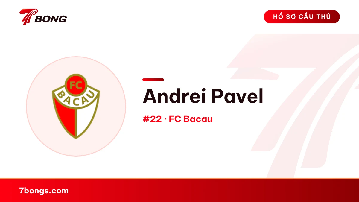 Andrei Pavel — FC Bacau