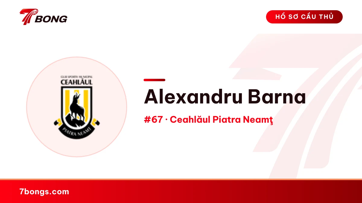 Alexandru Barna — Ceahlăul Piatra Neamţ