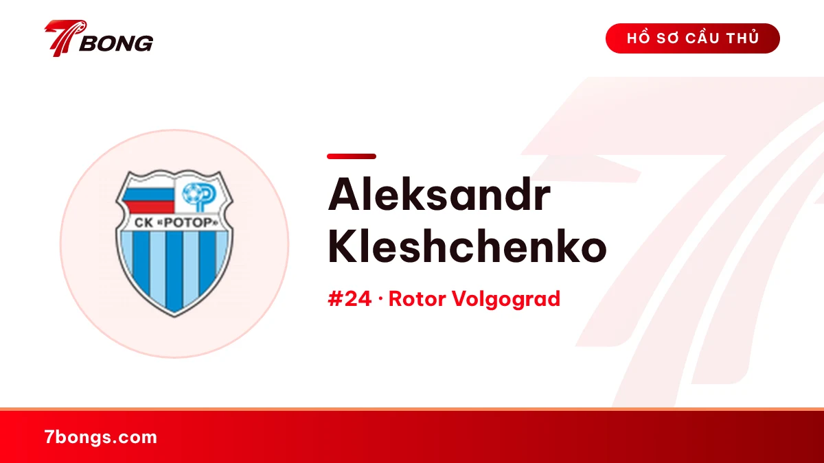 Aleksandr Kleshchenko — Rotor Volgograd