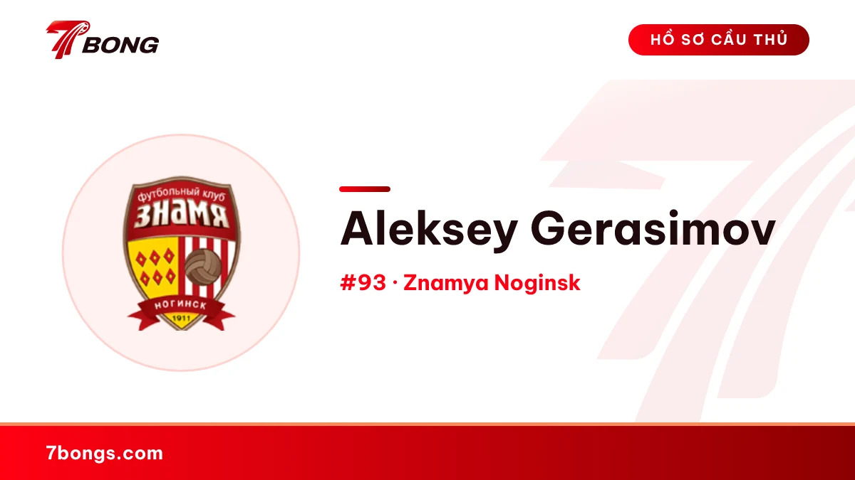 Aleksey Gerasimov — Znamya Noginsk