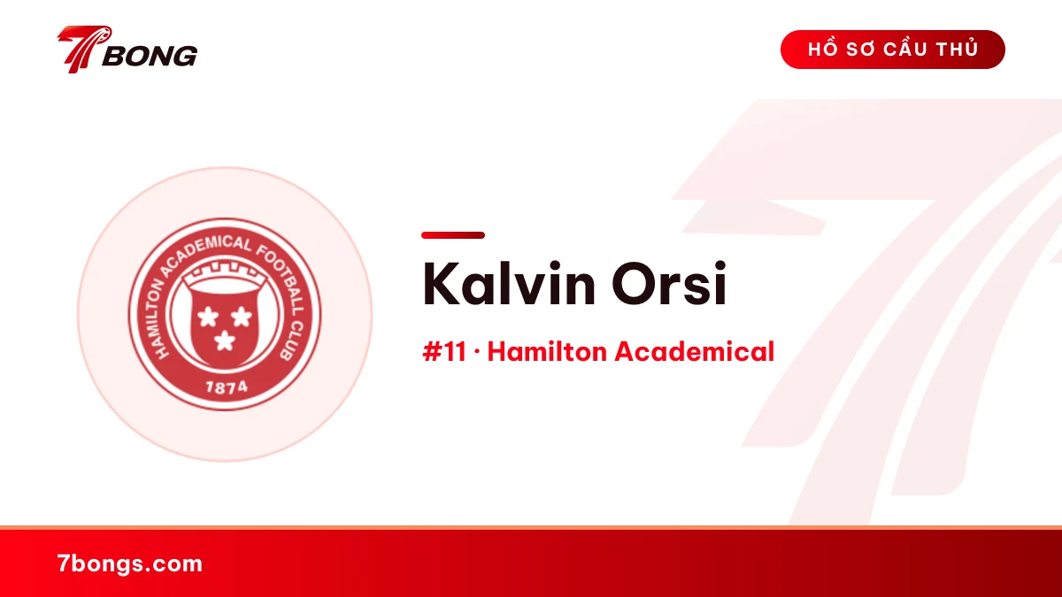 Kalvin Orsi — Hamilton Academical