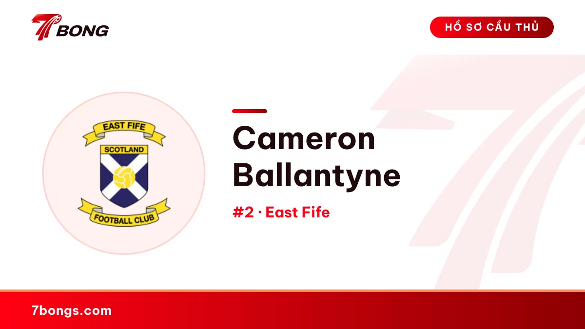Cameron Ballantyne — East Fife