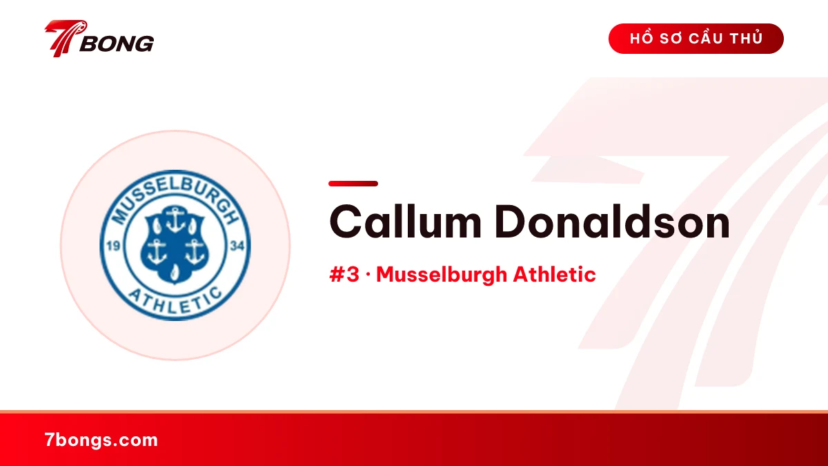 Callum Donaldson — Musselburgh Athletic
