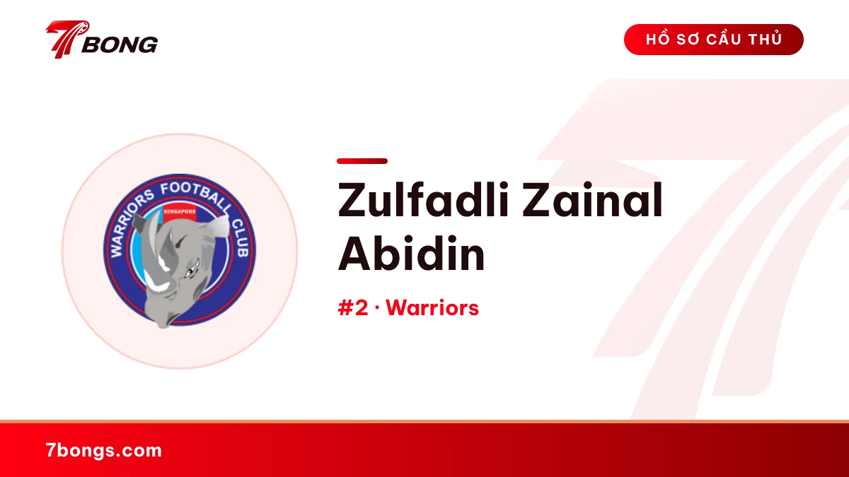 Zulfadli Zainal Abidin — Warriors