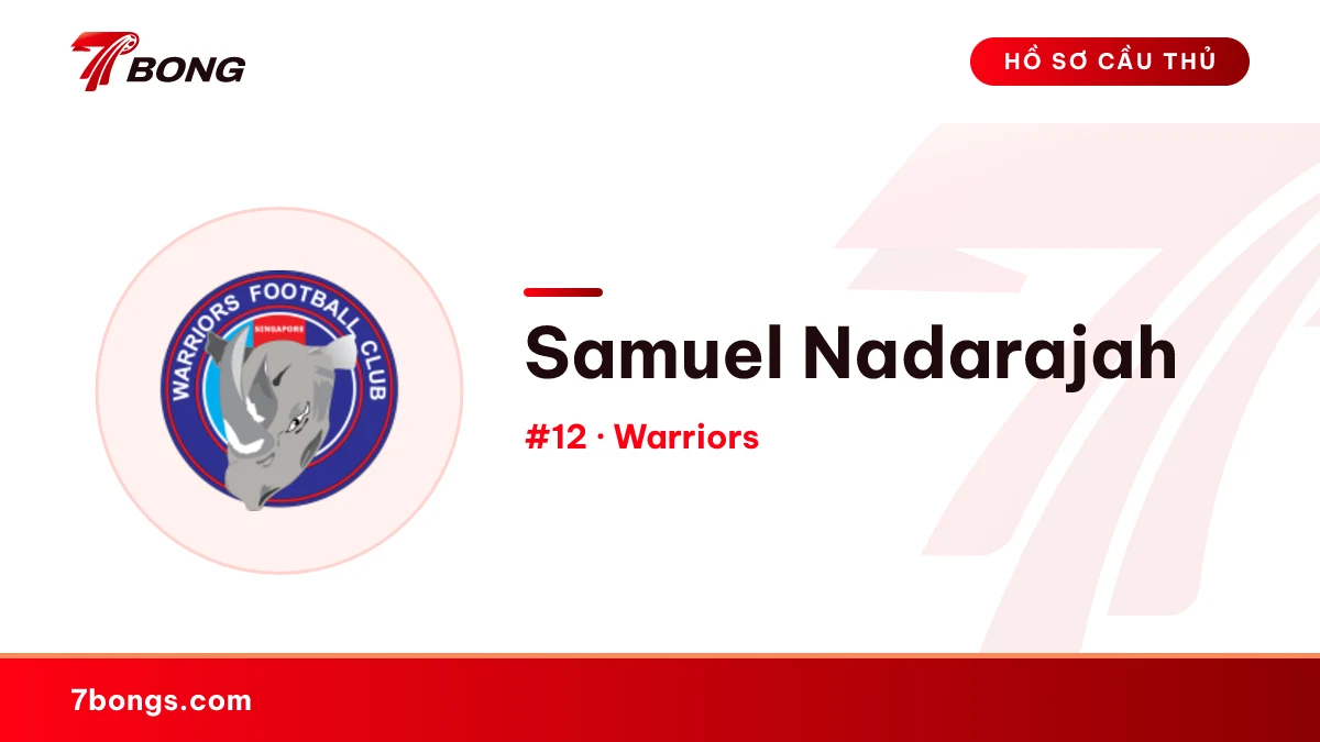 Samuel Nadarajah — Warriors