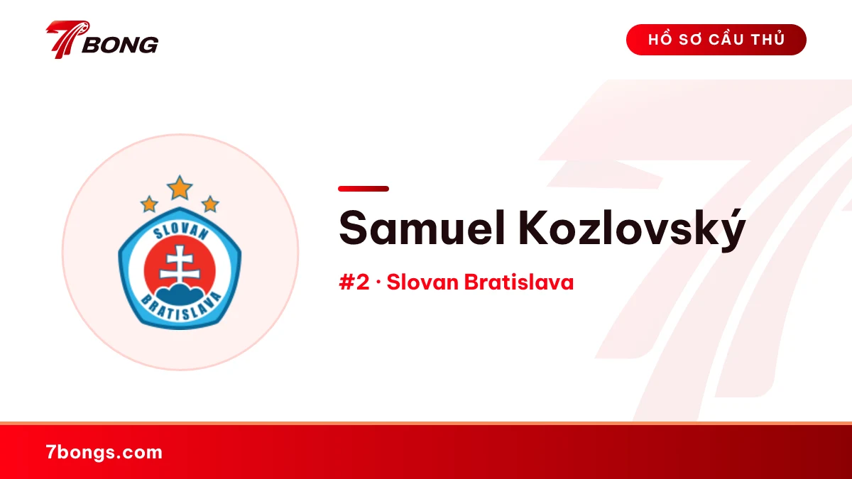 Samuel Kozlovský — Slovan Bratislava