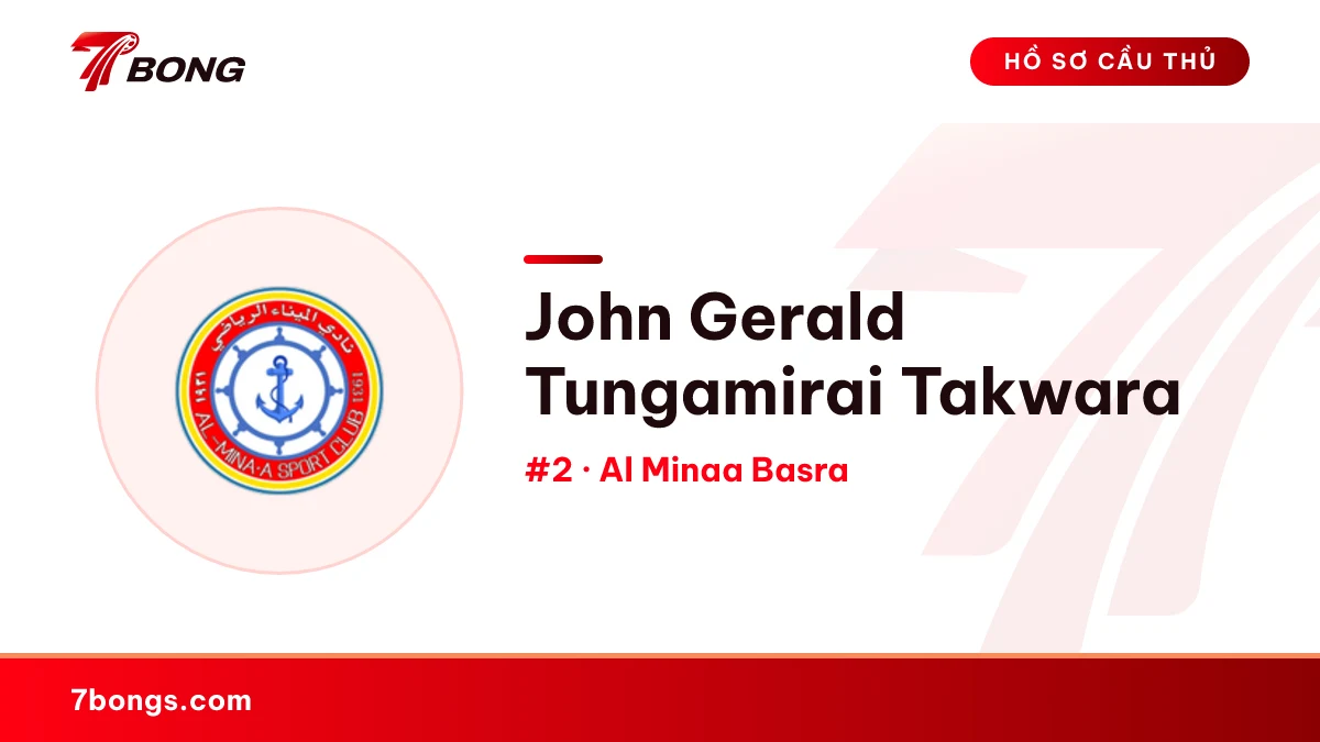 John Gerald Tungamirai Takwara — Al Minaa Basra