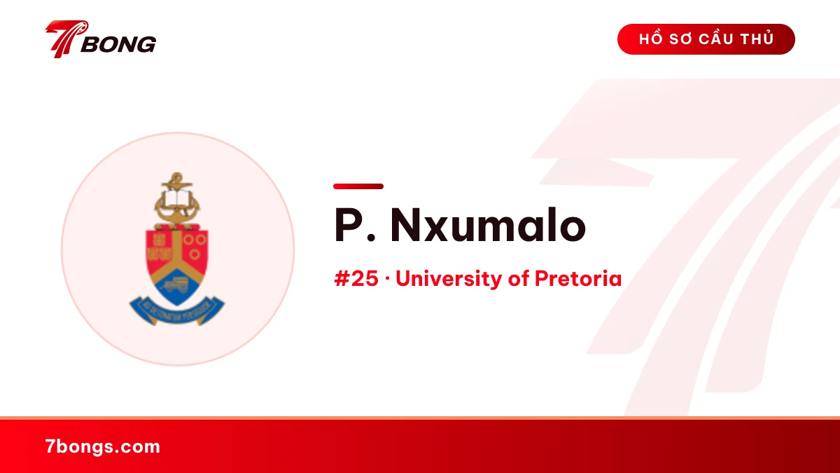 P. Nxumalo — University of Pretoria