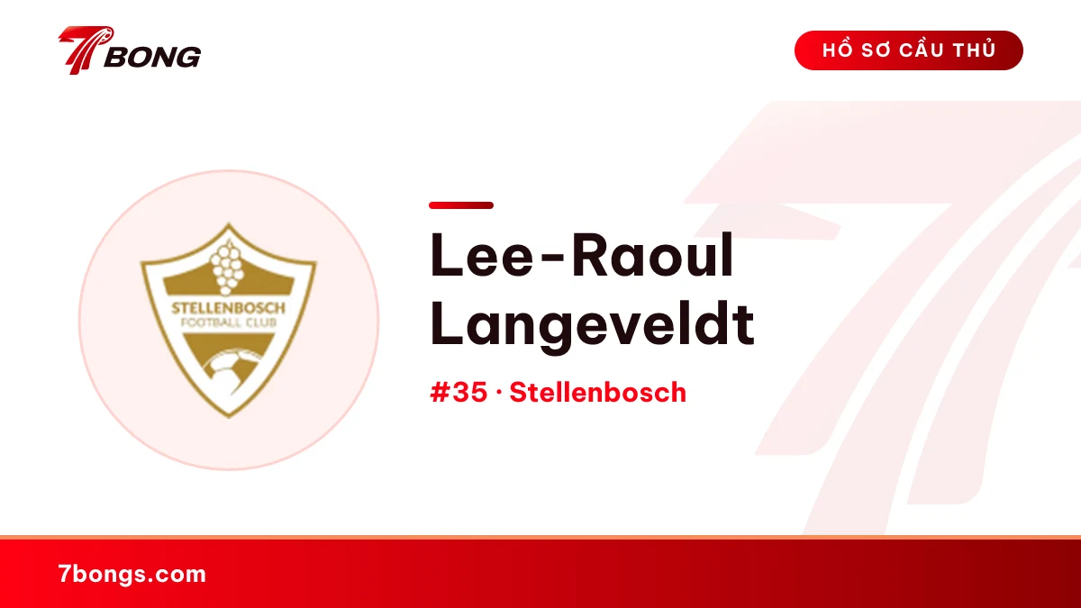 Lee-Raoul Langeveldt — Stellenbosch