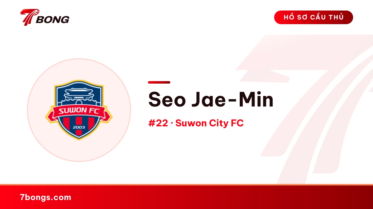 Seo Jae-Min — Suwon City FC