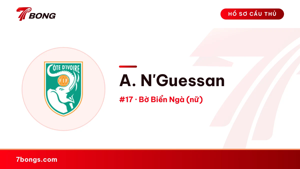 A. N'Guessan — Bờ Biển Ngà (nữ)