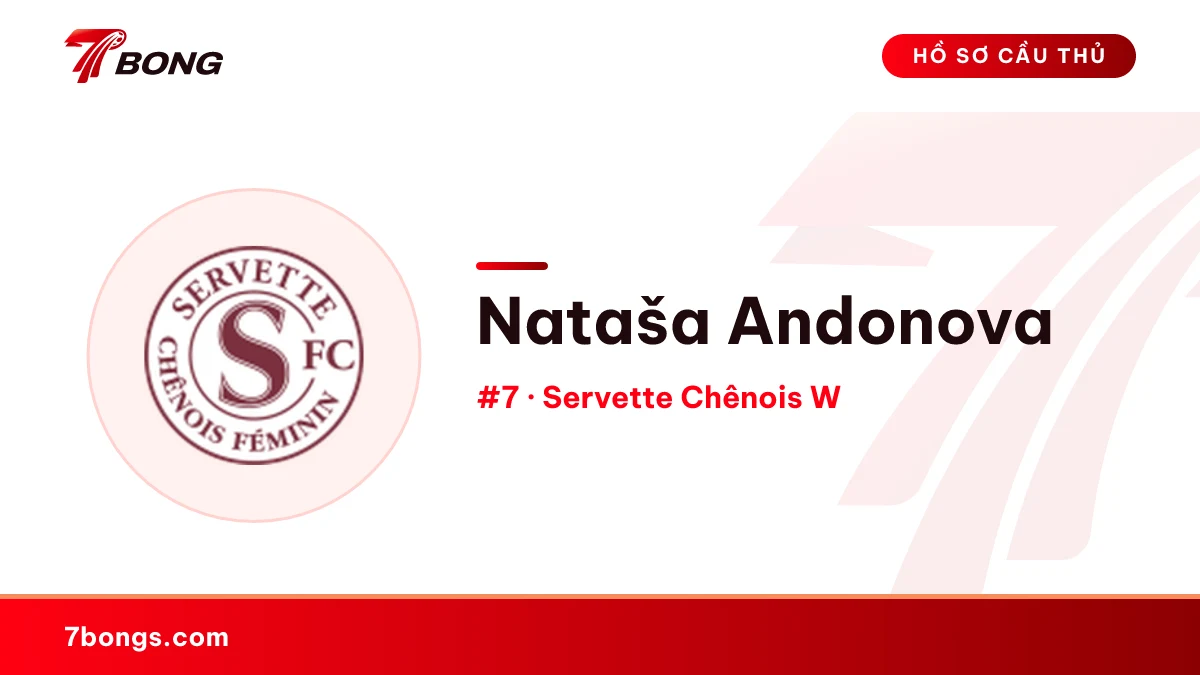 Nataša Andonova — Servette Chênois W