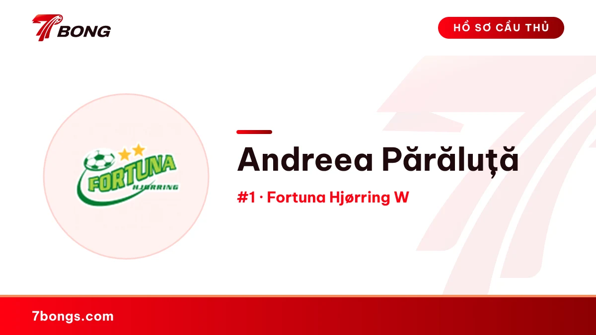 Andreea Părăluță — Fortuna Hjørring W