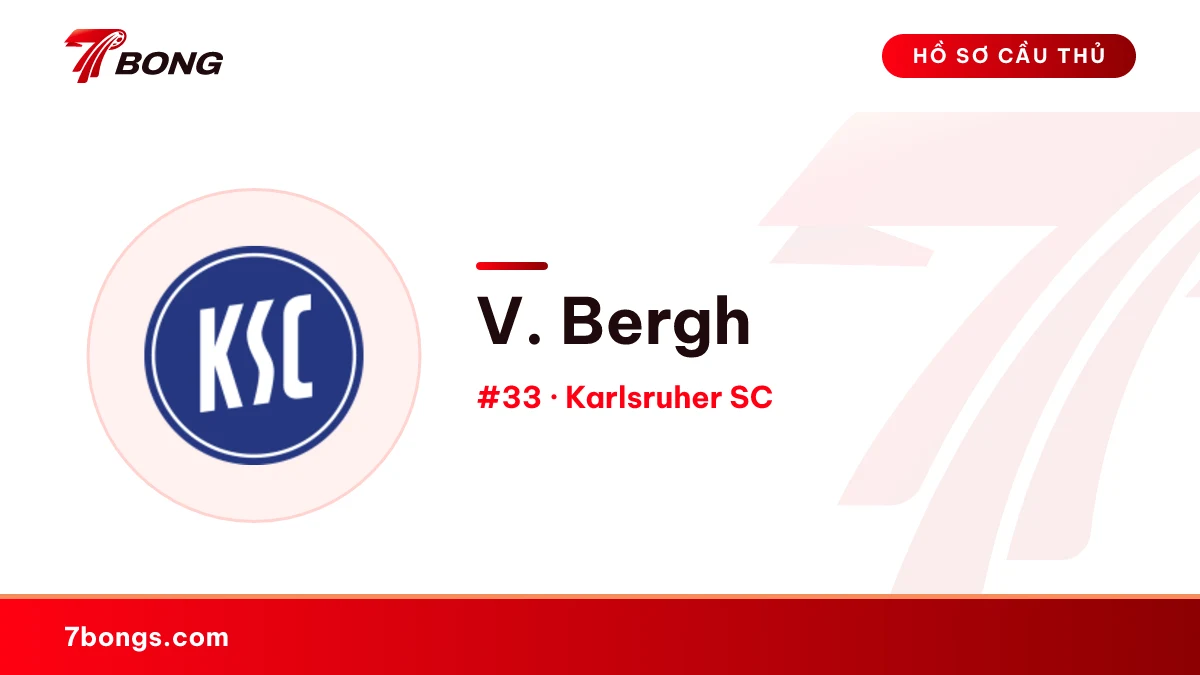 V. Bergh — Karlsruher SC