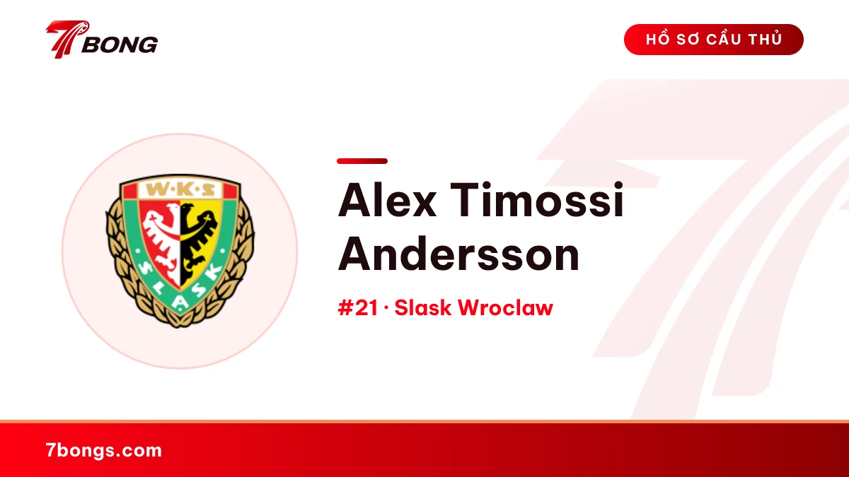 Alex Timossi Andersson — Slask Wroclaw