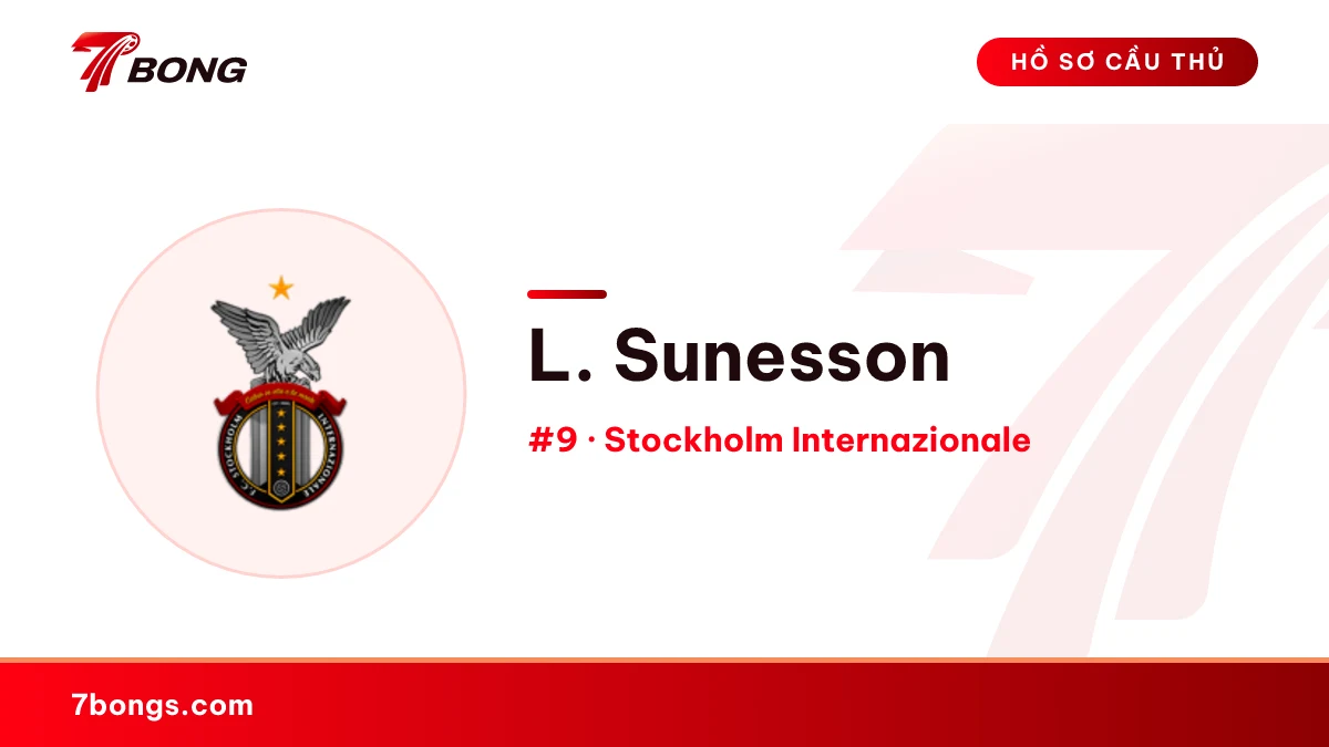 L. Sunesson — Stockholm Internazionale