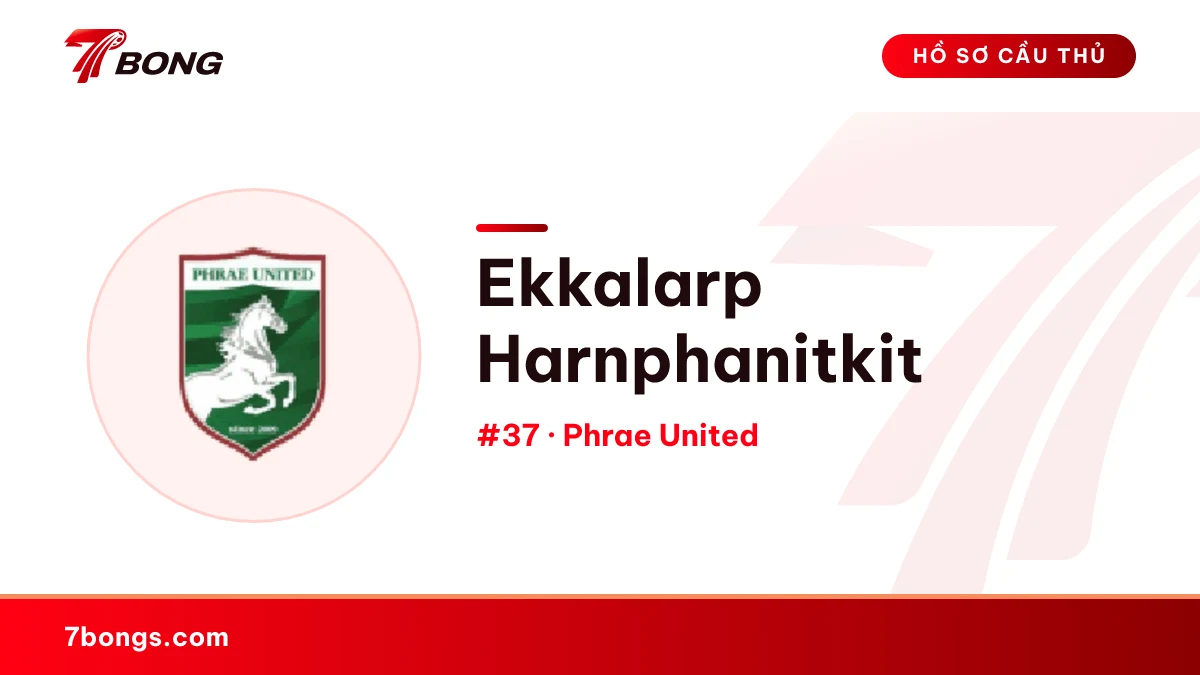 Ekkalarp Harnphanitkit — Phrae United