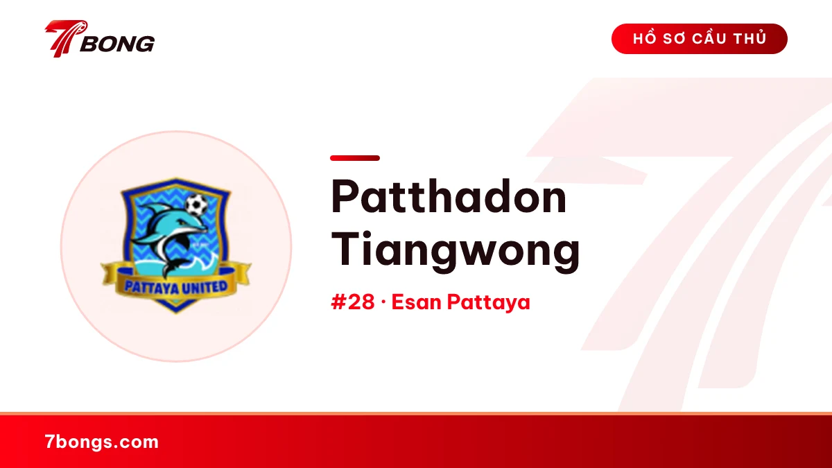 Patthadon Tiangwong — Esan Pattaya