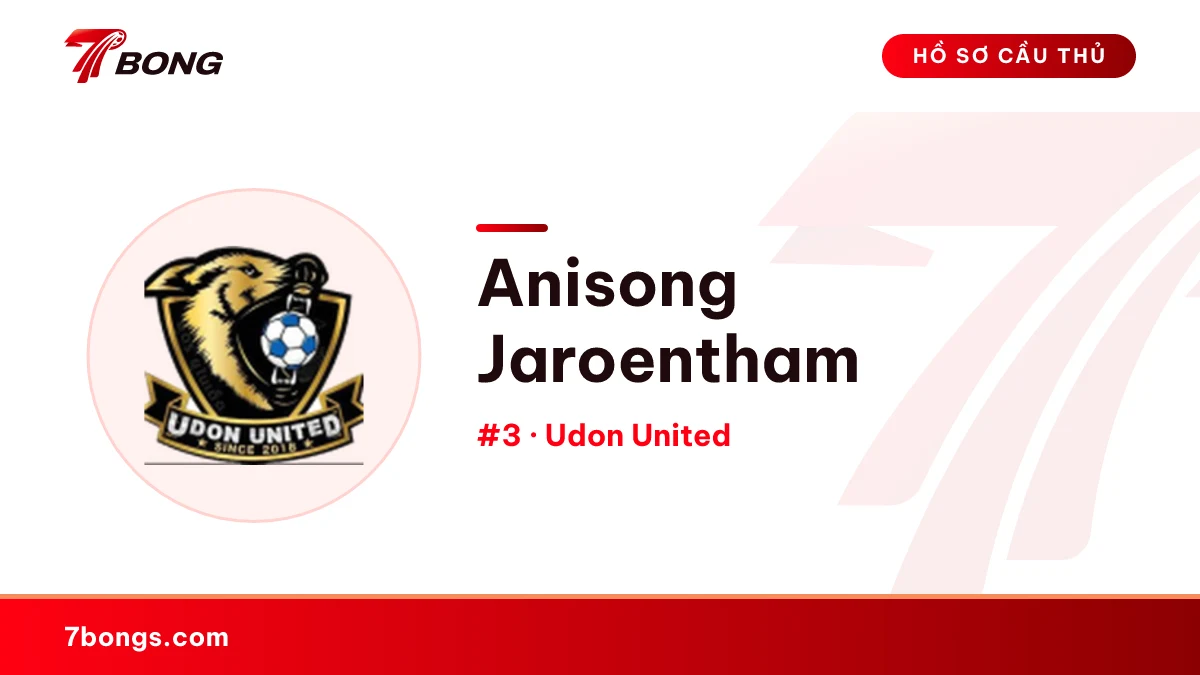Anisong Jaroentham — Udon United
