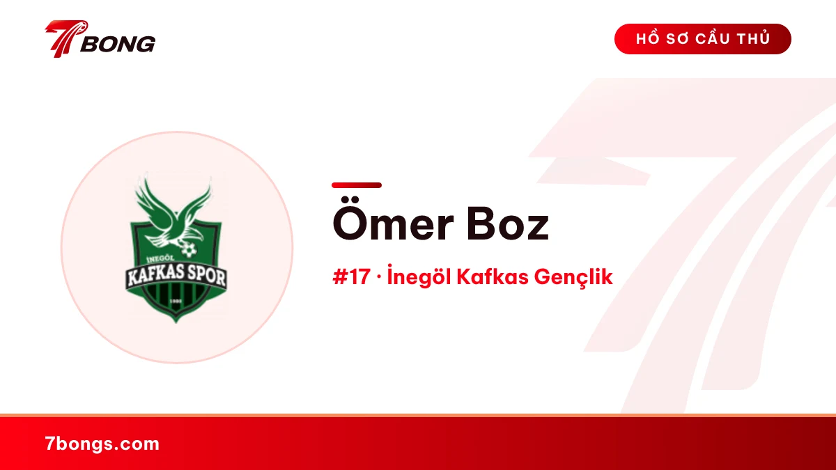 Ömer Boz — İnegöl Kafkas Gençlik