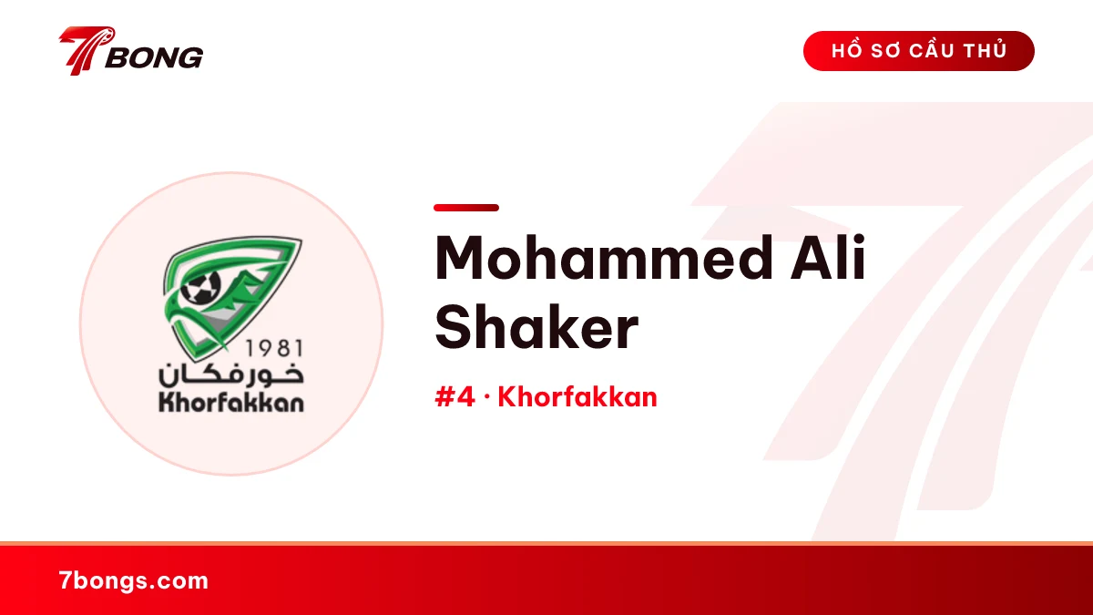 Mohammed Ali Shaker — Khorfakkan