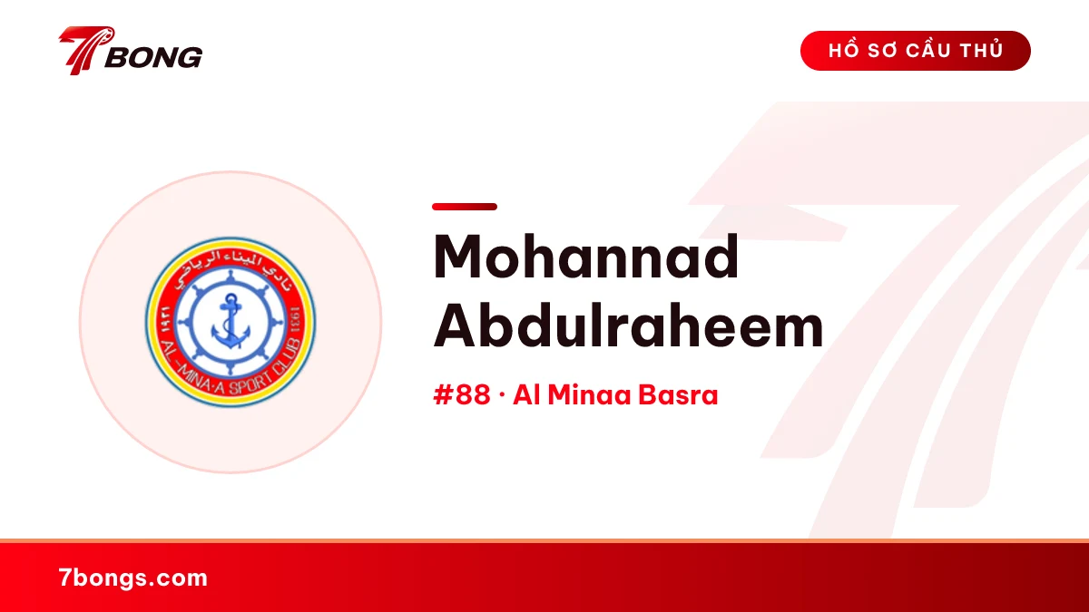 Mohannad Abdulraheem — Al Minaa Basra