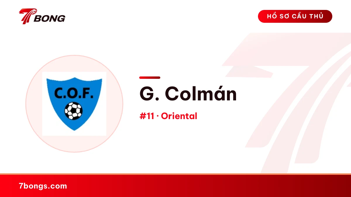G. Colmán — Oriental