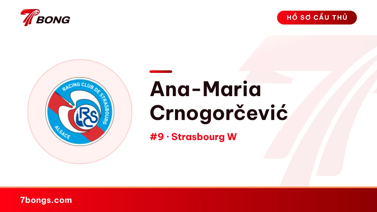 Ana-Maria Crnogorčević — Strasbourg W