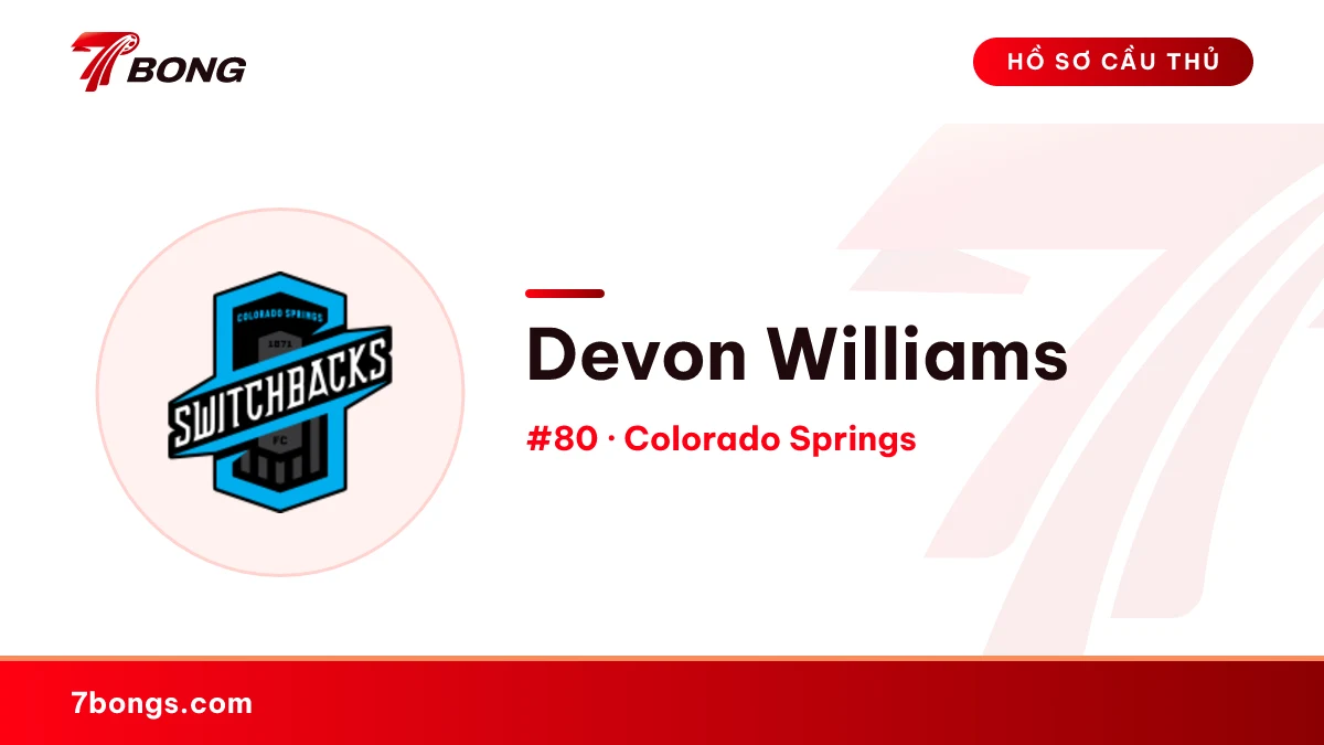 Devon Williams — Colorado Springs