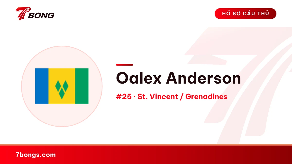 Oalex Anderson — St. Vincent / Grenadines