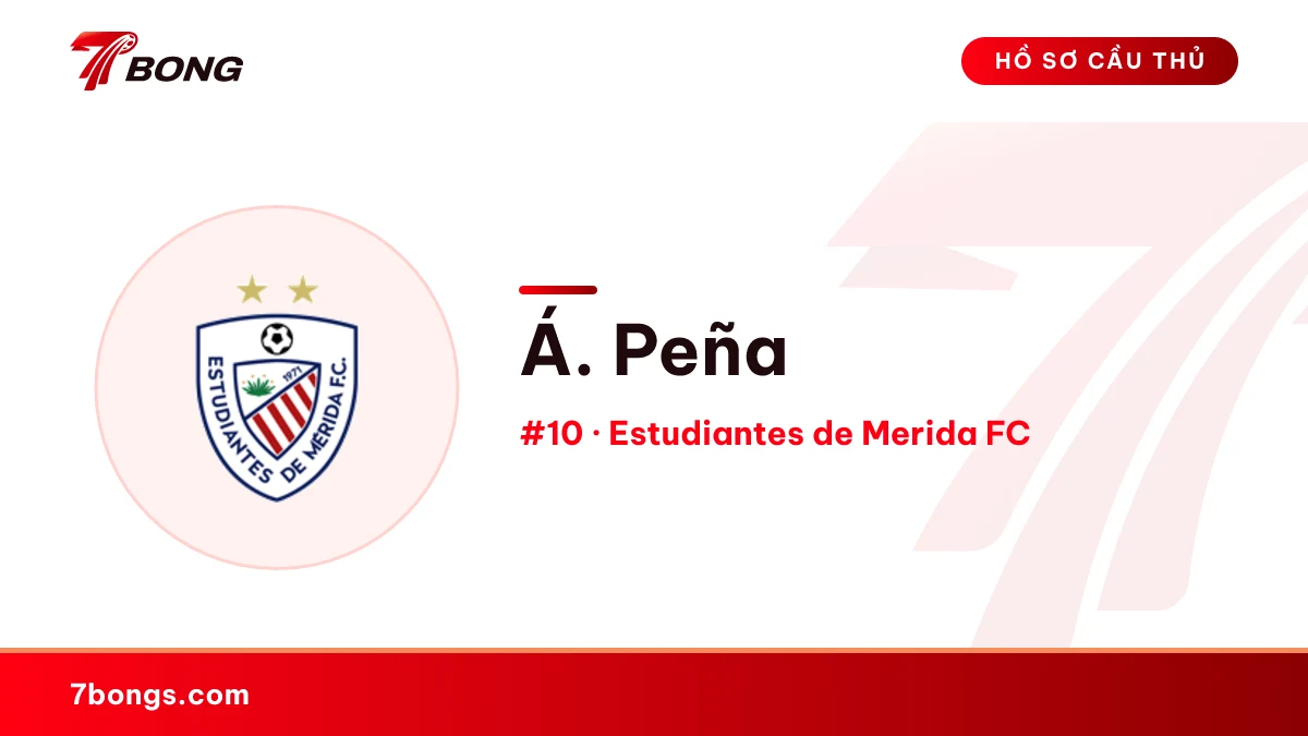 Á. Peña — Estudiantes de Merida FC