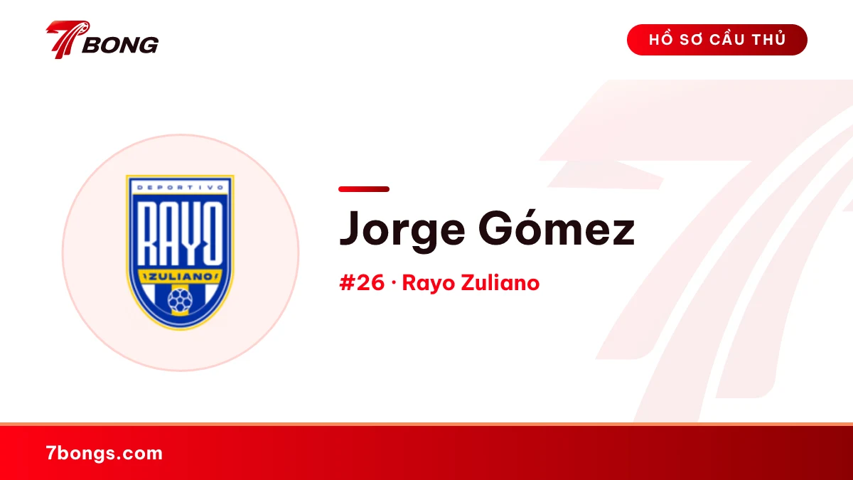 Jorge Gómez — Rayo Zuliano