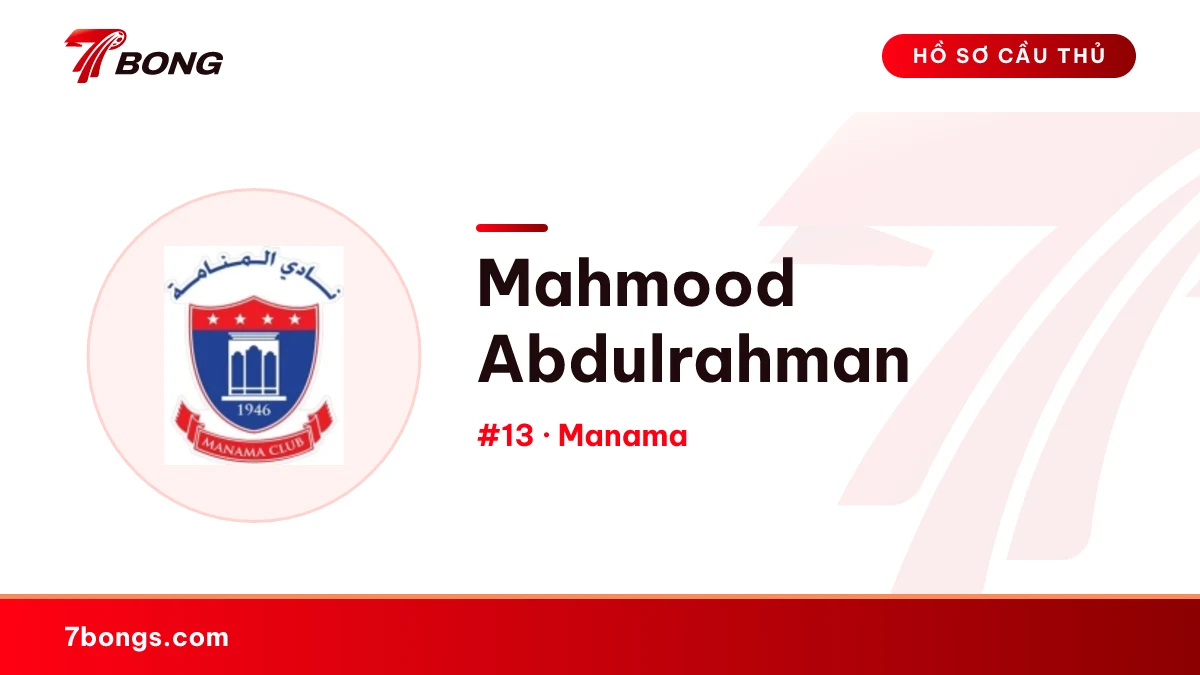 Mahmood Abdulrahman — Manama