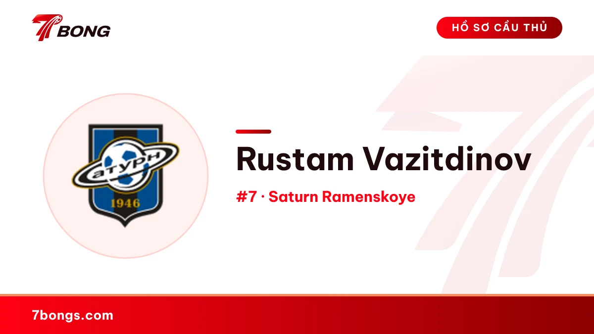 Rustam Vazitdinov — Saturn Ramenskoye