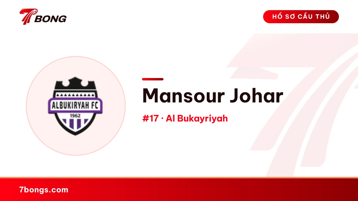 Mansour Johar — Al Bukayriyah
