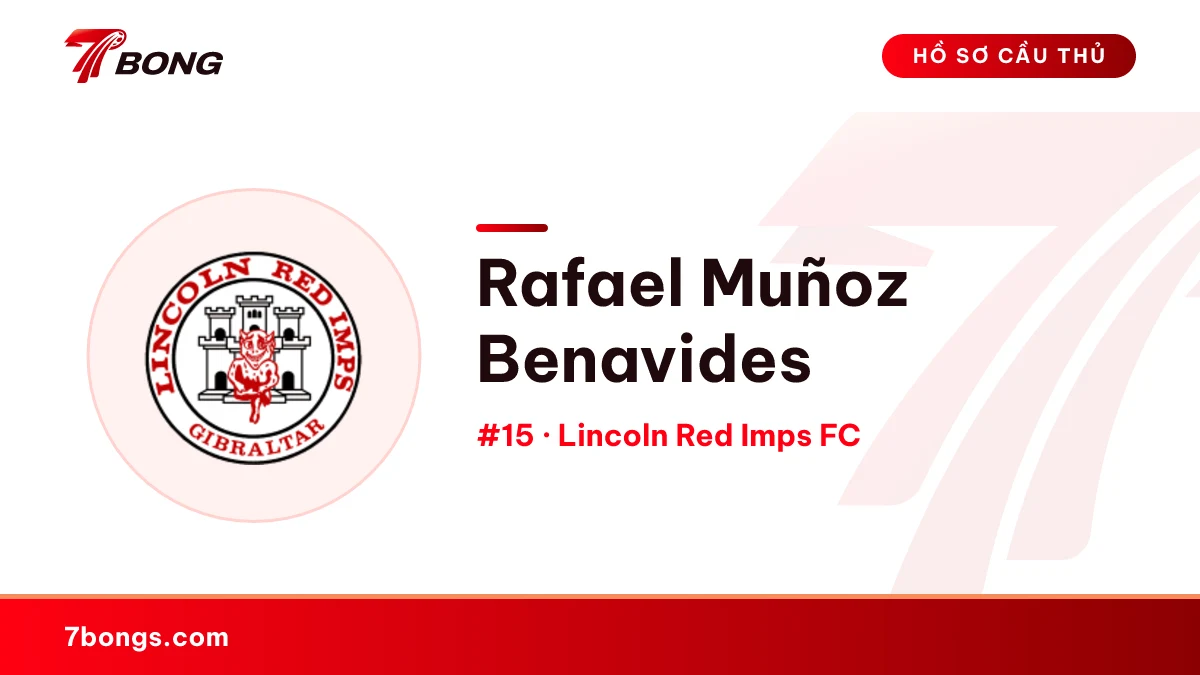 Rafael Muñoz Benavides — Lincoln Red Imps FC