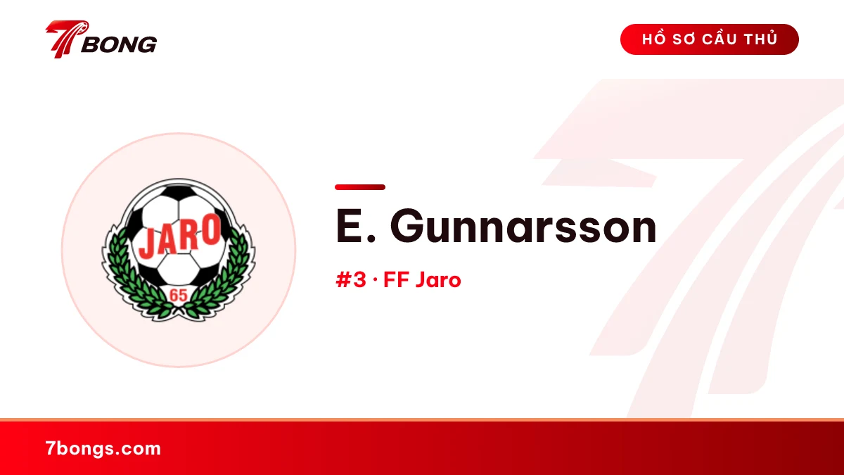 E. Gunnarsson — FF Jaro
