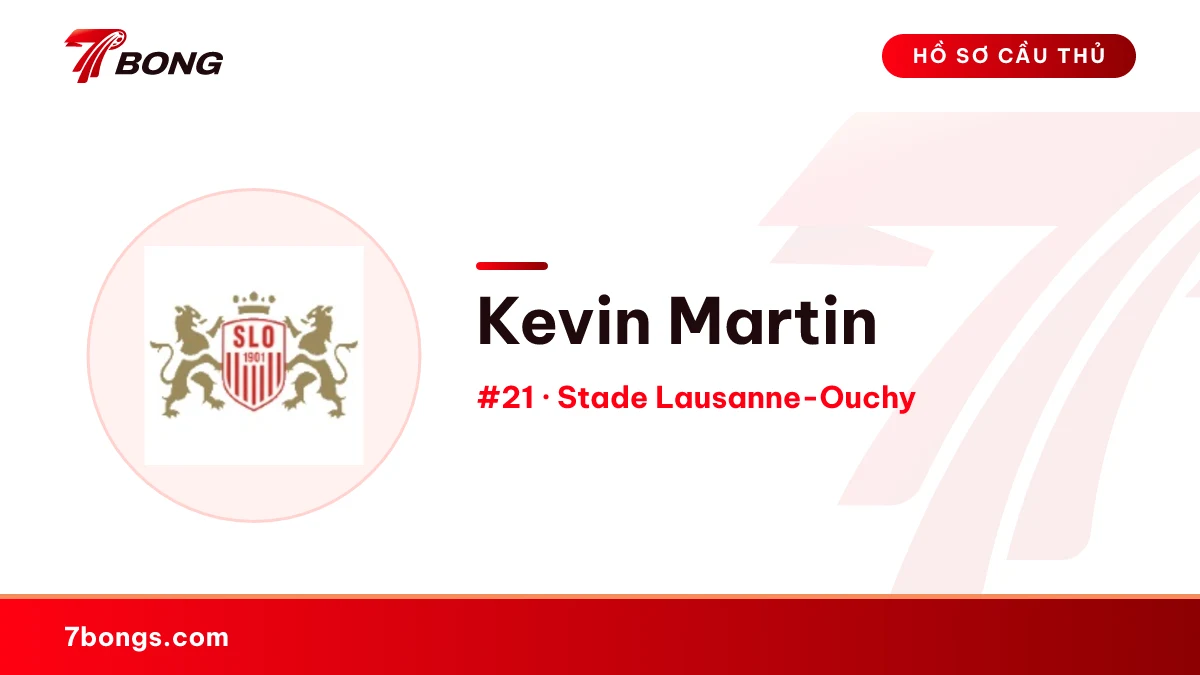 Kevin Martin — Stade Lausanne-Ouchy