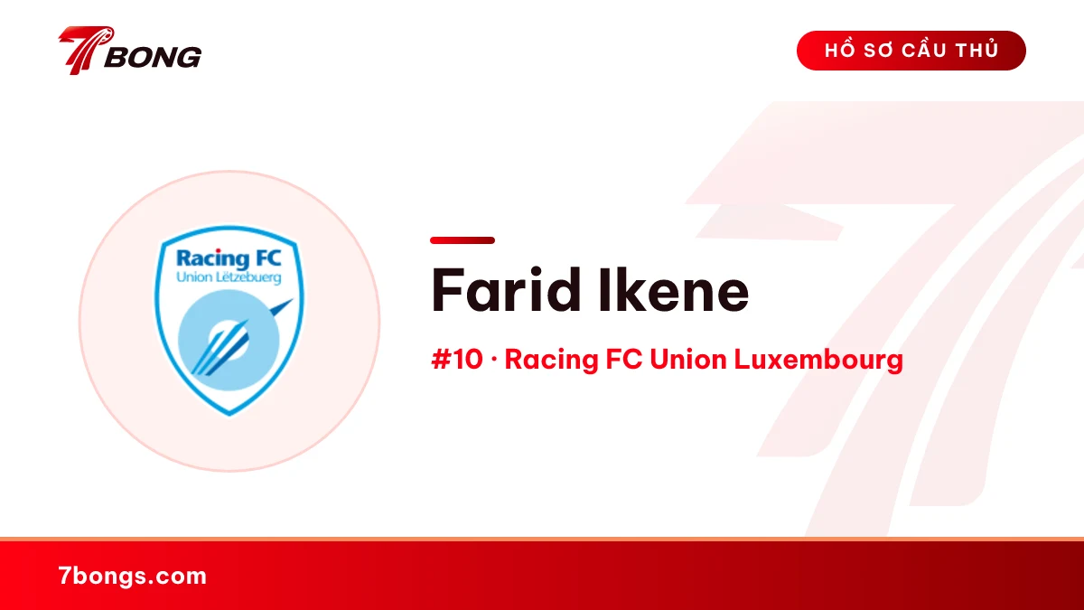 Farid Ikene — Racing FC Union Luxembourg