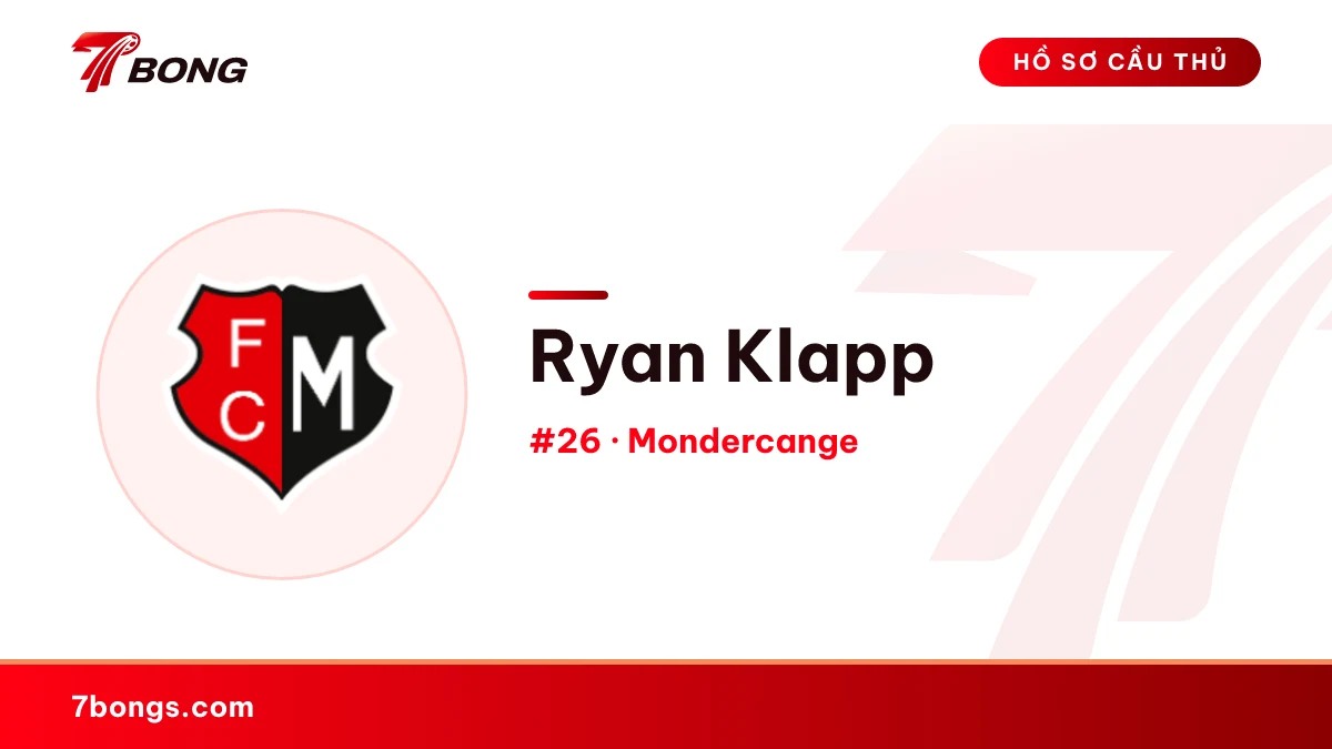 Ryan Klapp — Mondercange