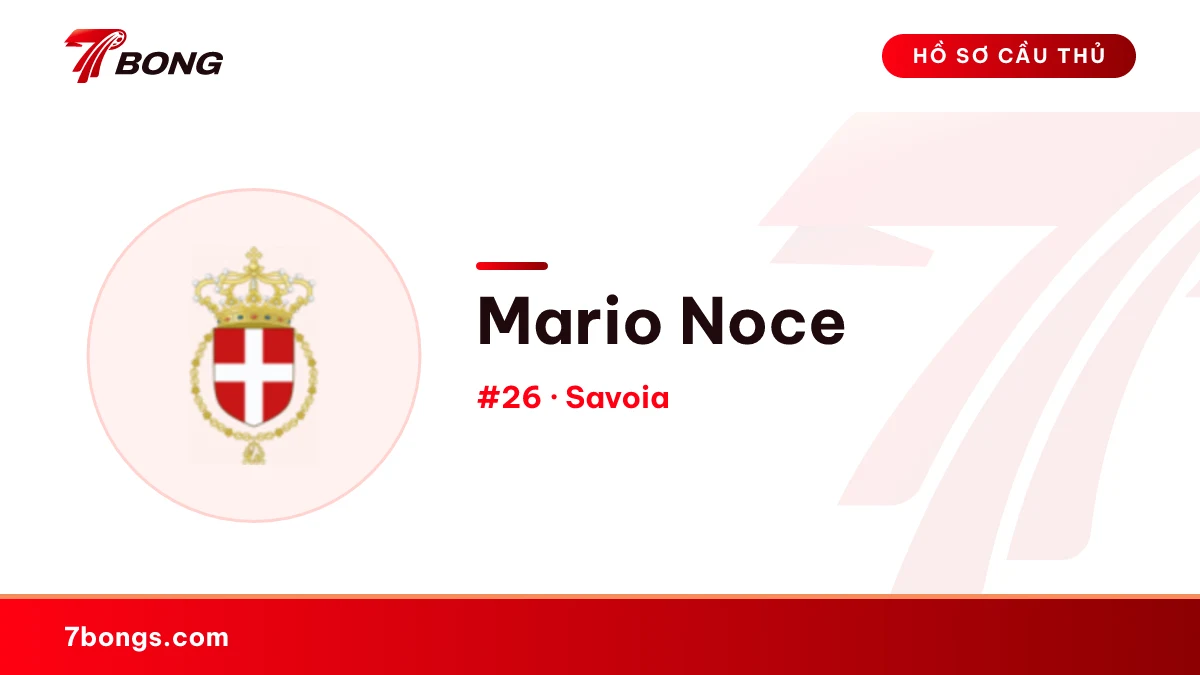 Mario Noce — Savoia
