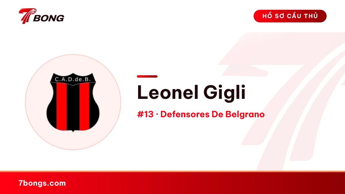 Leonel Gigli — Defensores De Belgrano